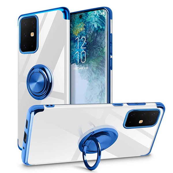 TG Beskyttende Deksel med Ringholder - Samsung Galaxy A71 Rød