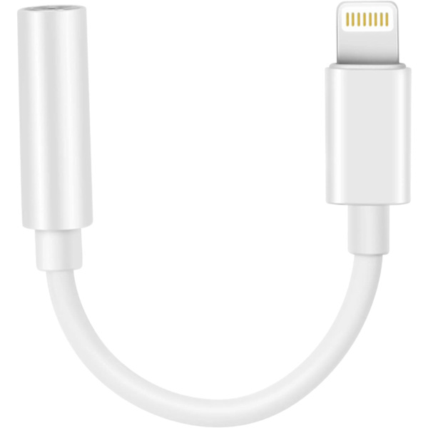 Salaman adapteri 3,5 mm kuulokeliitäntään, 3,5 mm Audio Aux -liitäntäadapteri Dongle-kaapelimuunnin Yhteensopiva iPhonen kanssa