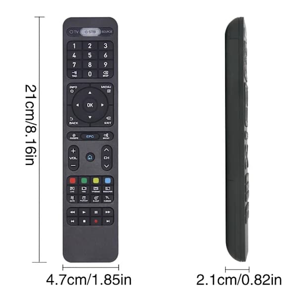 Convenient Remote Control for Formuler 02F9 Z8 Z Alpha TVs - Easy to Use_yux