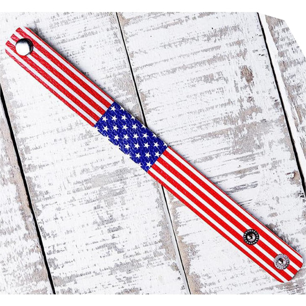 Galaxy American Flag Armbind Fourth of July Patriotic Armband