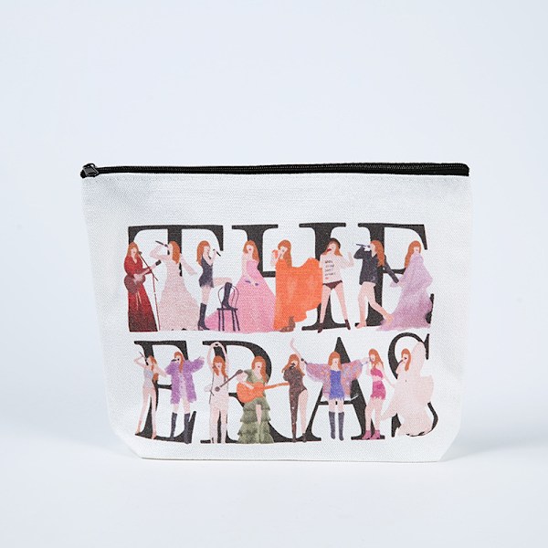 Amazon Kreativt Tomt Lærred Lynlås Penalhus Tilpasset Kosmetiktaske Clutch Opbevaringstaske 1