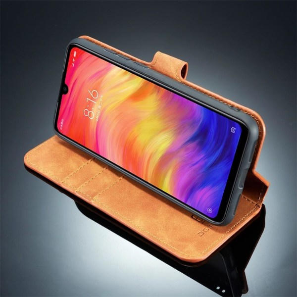 Lompakko-kotelo Xiaomi Redmi 7:lle - DG.MING Musta