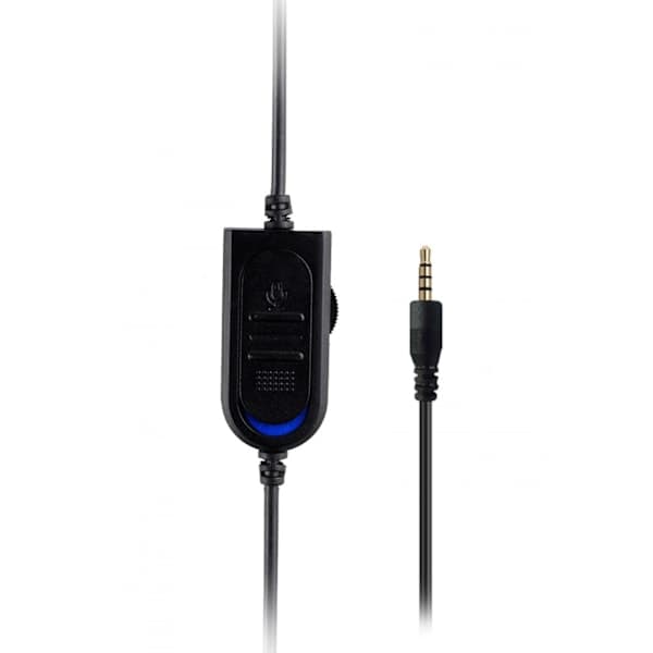 Kablet Gaming Headset til PC PS4 PS5 Xbox One Hovedtelefoner med Støjreducerende Mikrofon, Bas, 3.5mm Laptop Headset, Nintendo Switch/PS