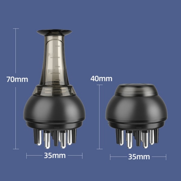 TG Scalp Applicator Vätskekam SVART svart
