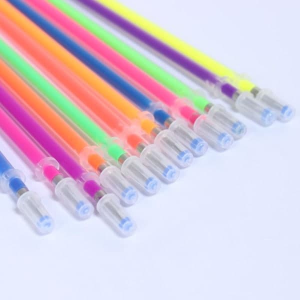 48x Gelpenne - Flere farver