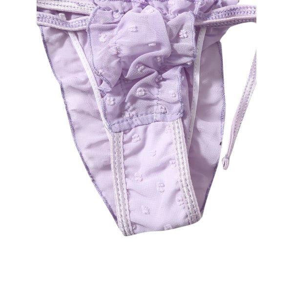 Spetsar Sexiga Import Europeiska och Amerikanska Sexiga Underkläder Split Bikini Sexiga Underkläder Set
