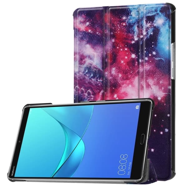 Fodral for Huawei MediaPad M5 8.4 - Rymdmønster Flerfarget rymdmønster