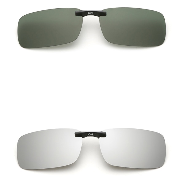TG Effektfulde Clip-on Solbriller Polariseret Brun
