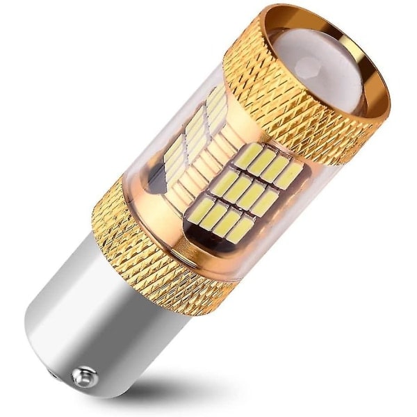 2 X LED-lamper P21w Ba15s 1156 Canbus Led 54-smd 4014 1100 Lumen Xenon
