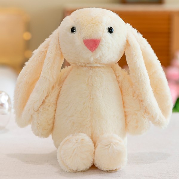Söpö ulkomaankaupan pupu pehmolelu nukke Pääsiäispupu nukke kahdeksan tuuman nappauskone nukke Blue Bunny 35CM