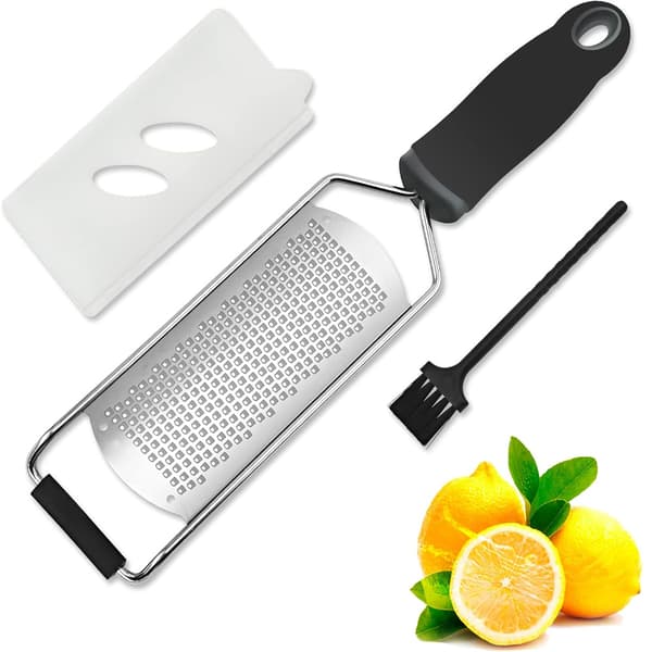 Professional Cheese Graters for Kitchen, Stainless Steel, Handheld, with Handle for Cheese, Chocolate, Spices, Kitchen Utensils and Tools