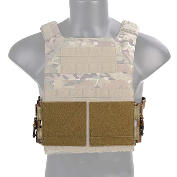 Outdoor Tactics Väst Snabbkopplingsspänne för JPC CPC NCP Jaktkombination Sida midjebälte Snabbkopplingsspänne Armégrön