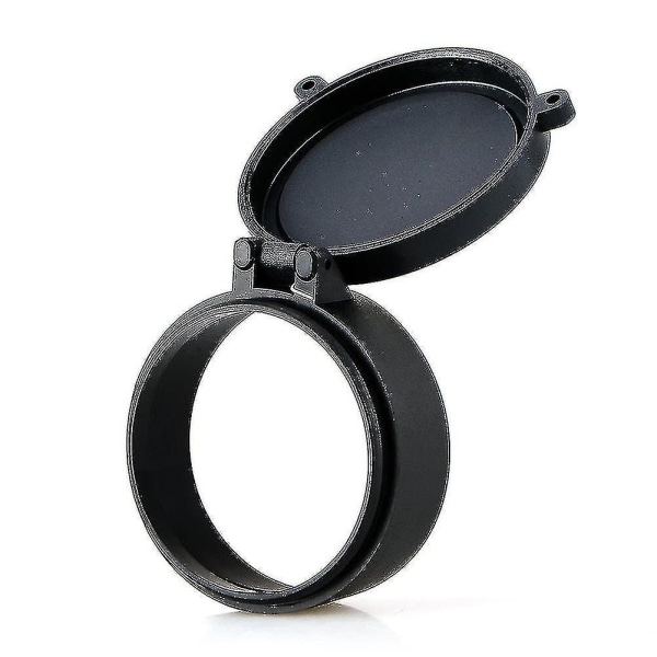 Kikarskydd 25,5 mm-64 mm, fällbart, snabb fjäderkåpa, objektivlinslock, jaktkikare kaliber 43 mm