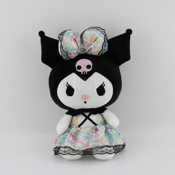 Søt My Melody Tegneserie Kuromi Plussjeleker Klassisk Svart Classic Black