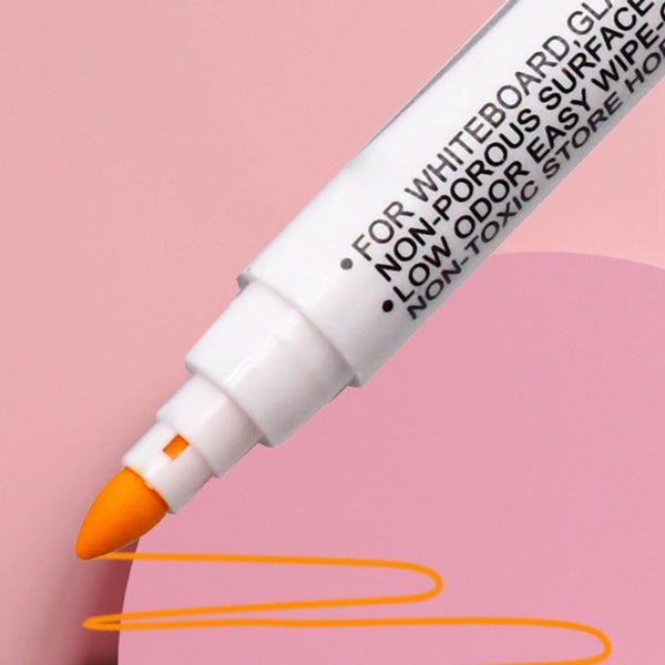12 st Magic Water Pen med skedmålning Giftfri whiteboard-raderbar markørpenna Water Erase Pen