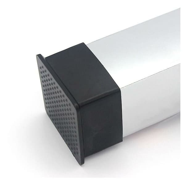 Fyrkantiga gummiskydd - 30 mm - För stolar, bord, möbelben