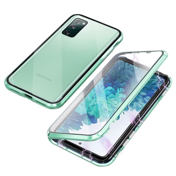 TG Samsung Galaxy A52/A52S - Skyddande Magnetisk Dubbelskal Grön