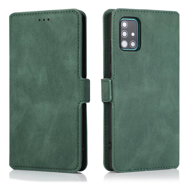 TG Samsung Galaxy A71 - Professionelt Wallet Case FLOVEME Sort