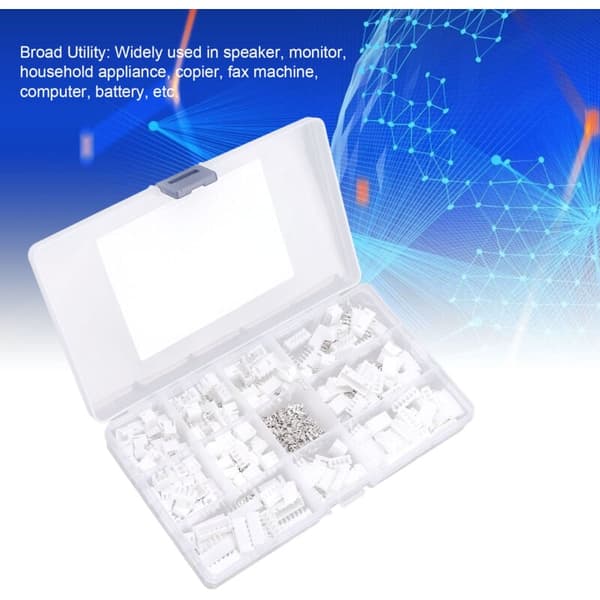 500 stk. Jumper Wire Connector Terminal 2,54 mm Hus Hun Pin Header Connector Kit, DUBUNS