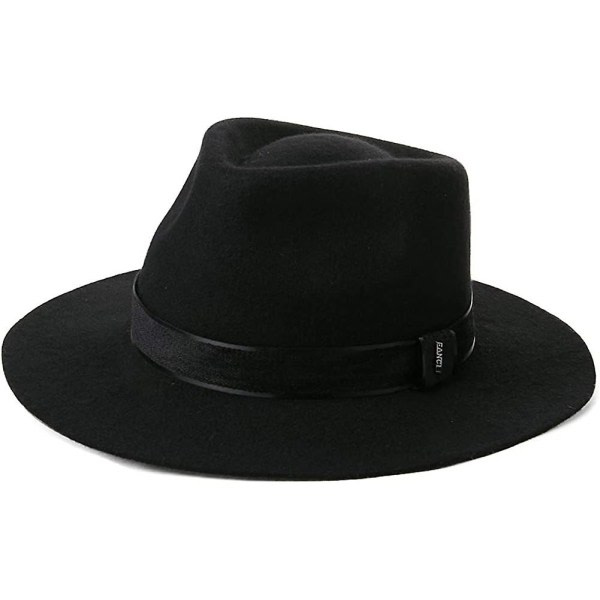 1920-luvun Gatsby Gangster Fedora Hattu Asun Unisex Talvi Derby H