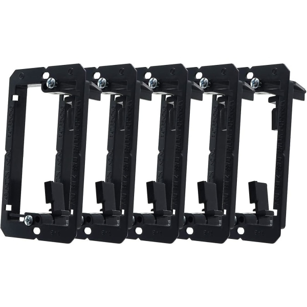 Galaxy 5-pack 1-gäng lågspänningsmonteringsfäste Multifunktionell gipsmonteringsfäste