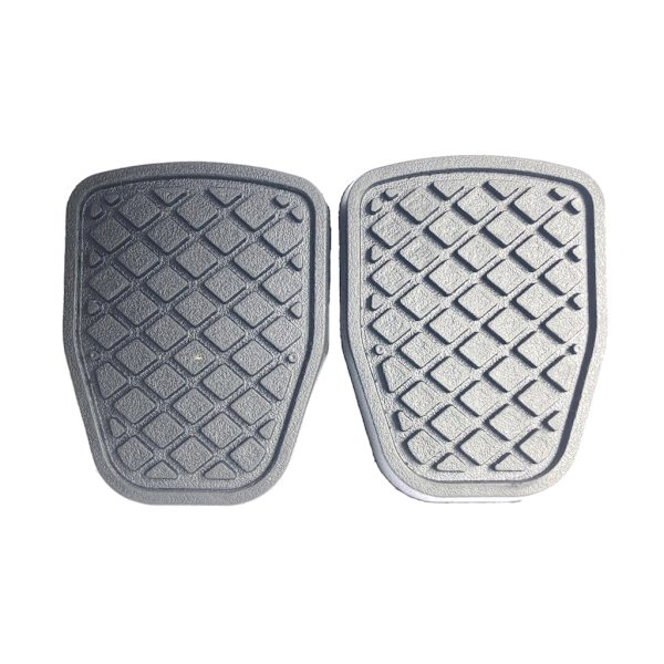 2 kpl Bilbromskoppling Gummi Pedal Pad Set Cover Ersättningstillbehör Kompatibel för Subaru-Forester 36015GA111