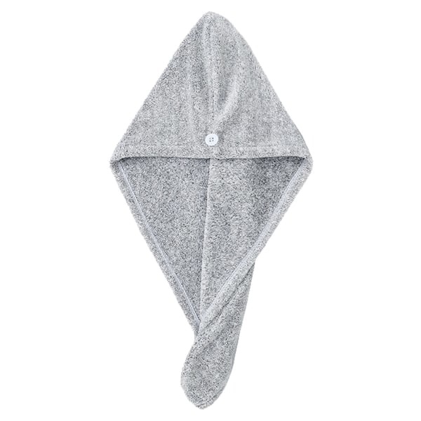 TG Hiushuivipaket Nopeasti Kuivuva Imeytyvä Bandana Naisten Napit, Harmaa