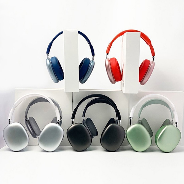 Nya P9-Max TWS Bluetooth-kuulokkeet Langattomat päässä pidettävät kuulokkeet valkoiset white Onesize