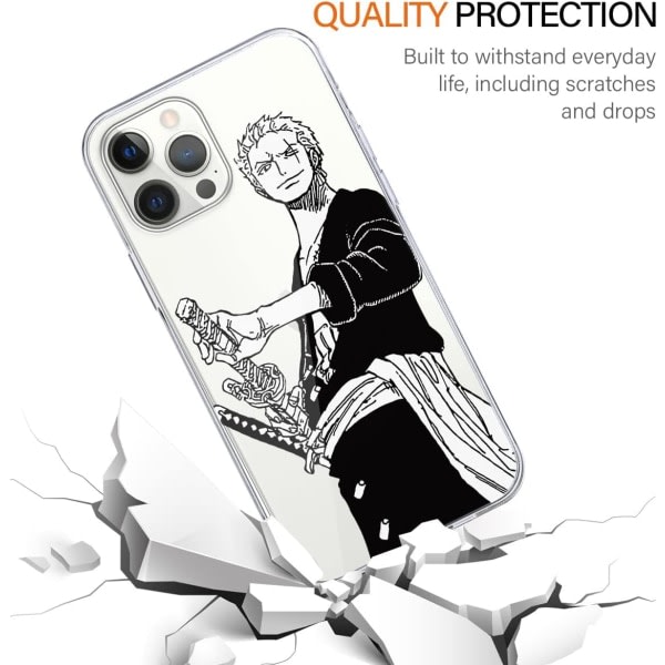 2-delat fodral för iPhone 12 Pro/iPhone 12 6.1'', Anime One Piece