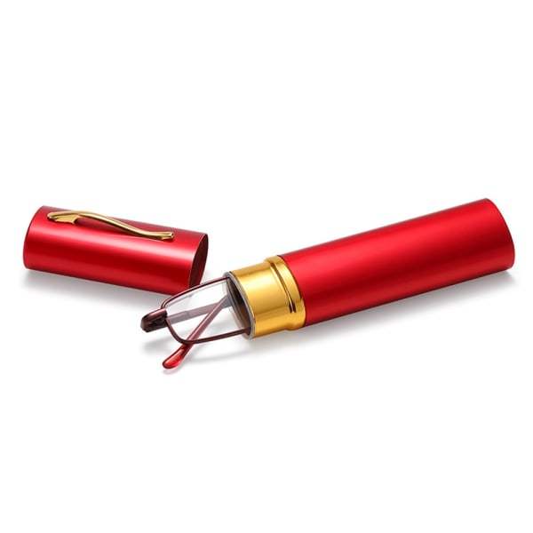 TG Stilsikker Læsglasögon med Smart Skyddsbox (+1,0-+4,0) Röd +3,5