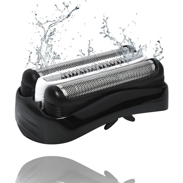 Ersättningsrakhuvuden kompatibla med Braun Series 3-modeller 3000s, 3010s, 3040s, 3050cc, 3070cc, 3080s, 3090cc - 32B