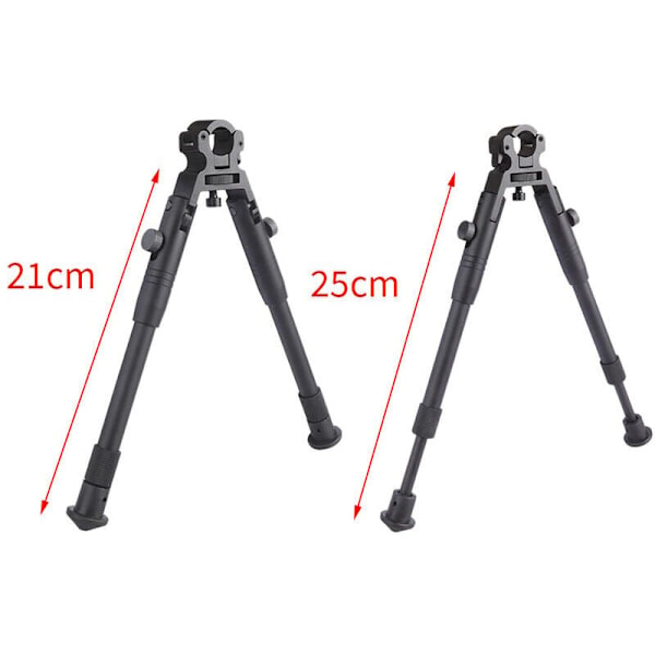 Portabel Justerbar 8'' Till 10'' Höjd Infällbar Klämma På Bipod Fäste Ny, från DEBUNS