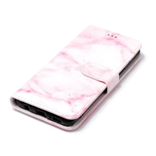 Plånboksfodral för Galaxy S9 - Rosa marmor Rosa