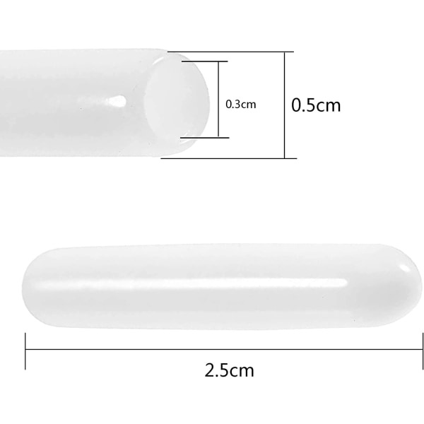 Plastsuojukset, astianpesukoneen piikit, valkoinen