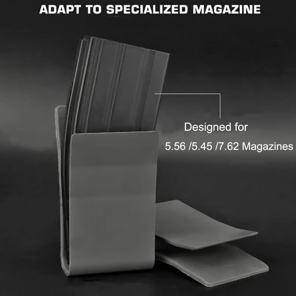 Galaxy 2st magasinspåse Set Clip M4 AK 5,56 7,62 Mag Pouch Carrier Clip
