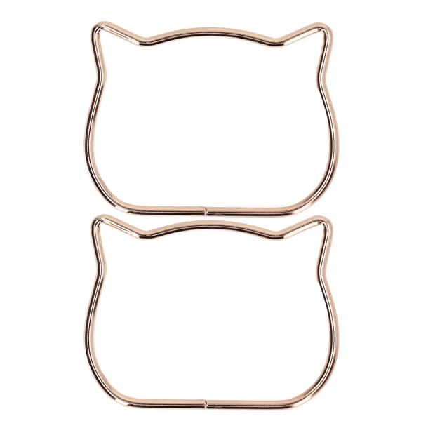 Bag Handle Cute Exquisite Cat Ears DIY Handbag Handle Hardware Accessories Light Gold