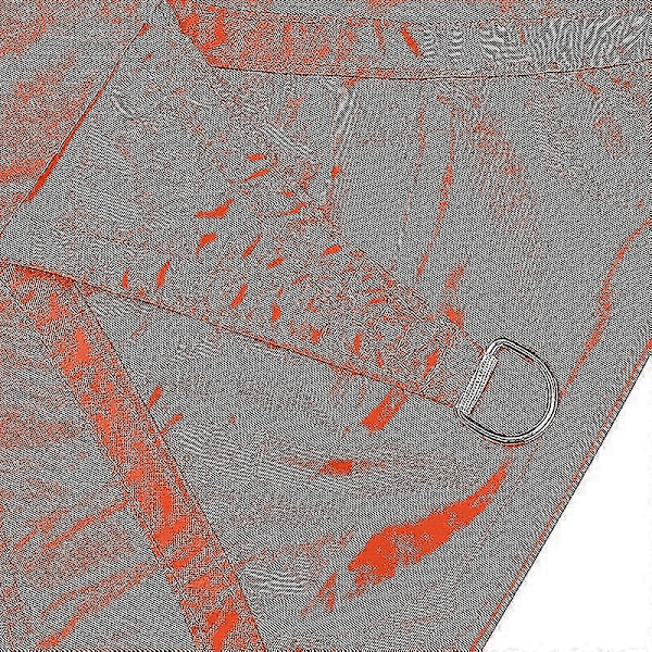Vanntett Solseil for Hage, Rettvinklet Triangel Solskjermingsseil Baldakin UV-blokk Bassengbeskyttelse Oransje Orange 3*4*5m