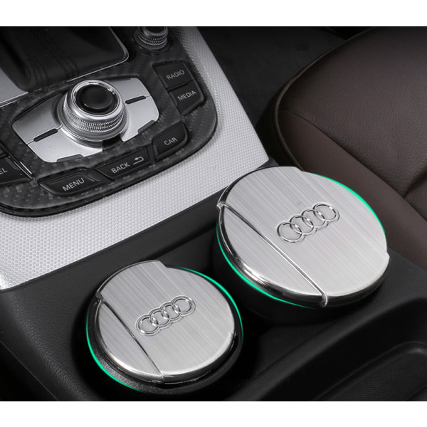 Egnet til Audi A3 A4L A5 A7 Q3 Q5L A6L A20L A8L bil askebæger sp