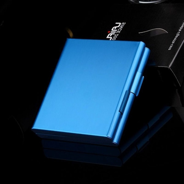 Guld etui/holder 2 stk plastsigaretter for 20 sigaretter