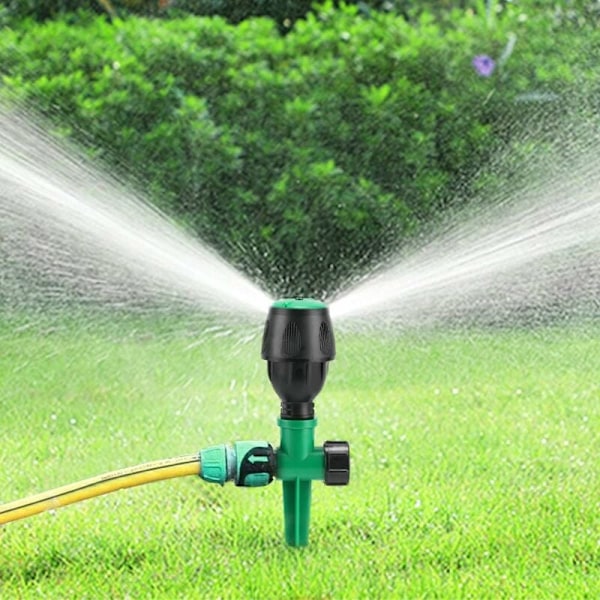 Trädgårdssprinkler, Grässprinkler 360° Roterande Sprinkler för 4-7m Stor Yta Vattning, Sprinkler för Trädgård/Gräsmatta/Bevattning