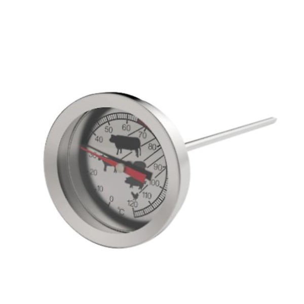 Matlagningstermometer Kjøkkentermometer Mattemperatur Grilltermometer i rustfritt stål