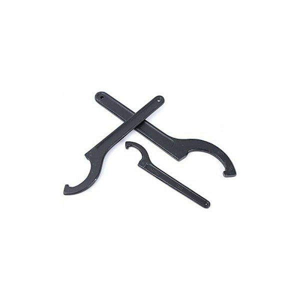 1x Justerbar krok-nøkkel 34-36mm, Lug-nøkler, Universal skiftenøkkel, for å feste eller fjerne runde muttere og vannmålerdeksler på maskinverktøy