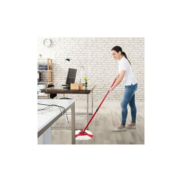 Paket Mopphuvuden Kompatibla med Vileda, O-Cedar, Easy Clean Refills, Ersättningsmopphuvud för Golvrengöring, Triangulär Form..DEBUNS
