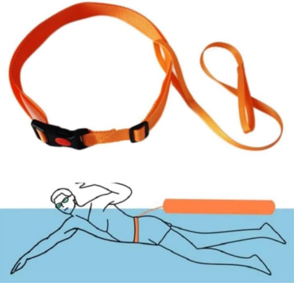 Simträningsbälten, Livbojsrem Bälte Simboj Webbing, Simrep Stationär Simning, Simsele Statisk Simbälte Rem_yux