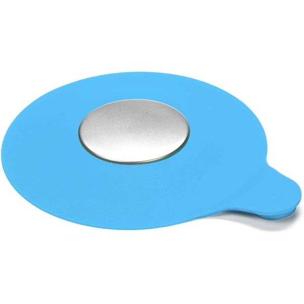Galaxy Badkar silikonavloppsplugg Cover Deodorantplugg (blå + grå) 2 st