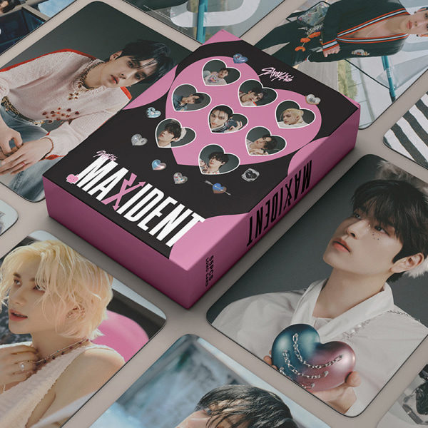55 st Kpop Stray Kids Lomo-kort Nya albumet Pojkars fotokort