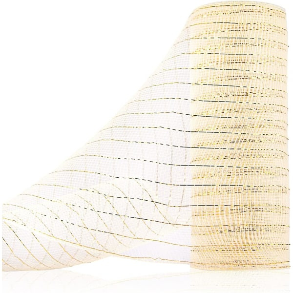 Deco Mesh Bånd, 10 tommer x 30 fod pr. rulle Metal Mesh