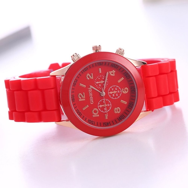Quartz Armbåndsur Elektronisk Ur RØD red