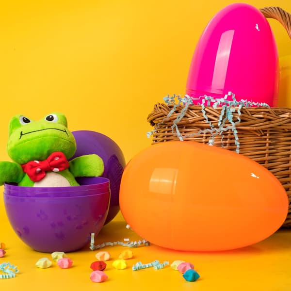 2026 Upgraded Easter 50/100 Pieces Plastic Easter Eggs, (8cm) Fillable Easter Eggs, Plastic Eggs for Egg Hunt_yux 50st