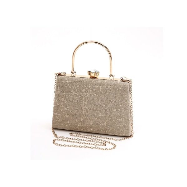 Kvällsväska Dam Clutch Väska Kedja Glansig Handväska Axelväska